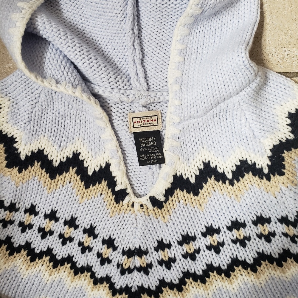 Arizona Jeans Company poncho sweater